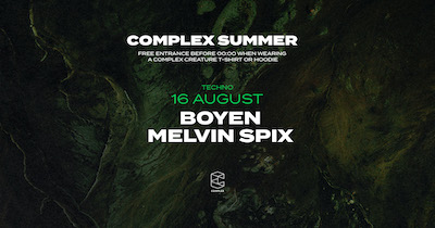 Complex Summer with Melvin Spix / Boyen