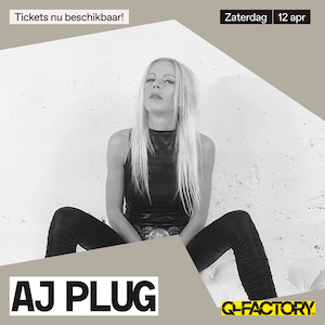 AJ Plug in Q-Factory Amsterdam