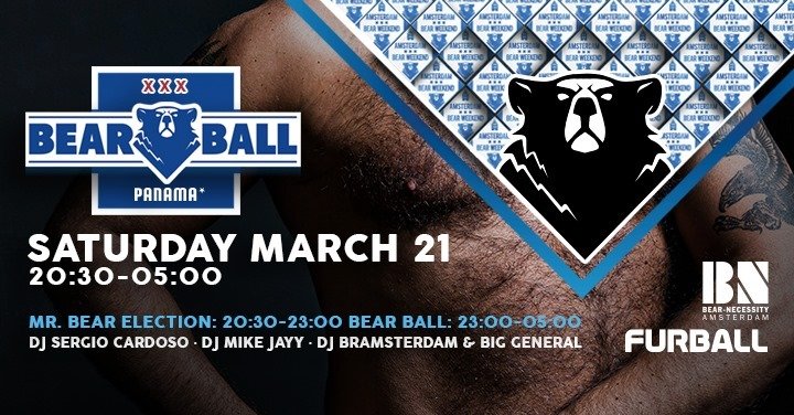 Mister Bear Netherlands 2020 Election & Bear-Ball (ABW2020)