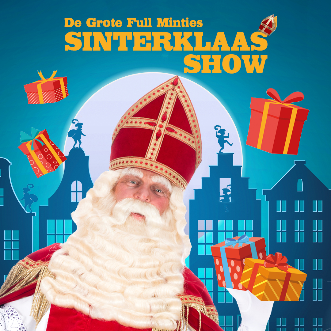 De Grote Full Minties Sinterklaasshow (3+) 13:00 uur