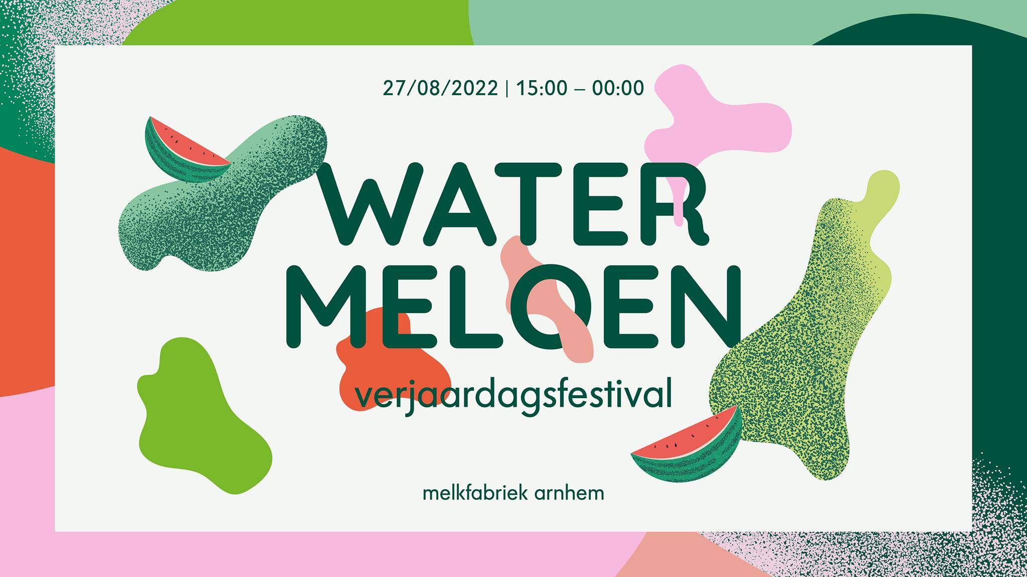 Watermeloen Verjaardagsfestival