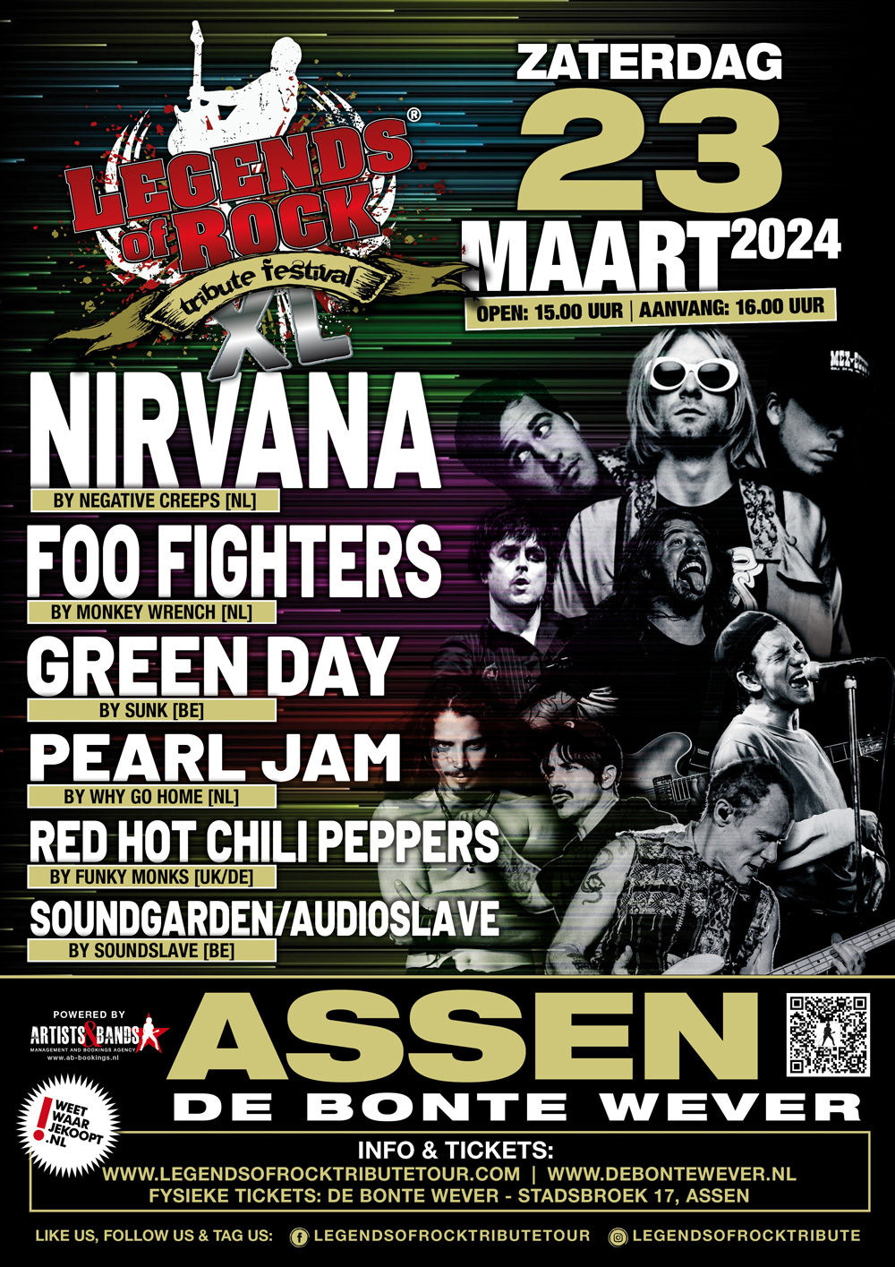 LEGENDS of ROCK Festival XL - 23 maart 2024 Bonte Wever Assen