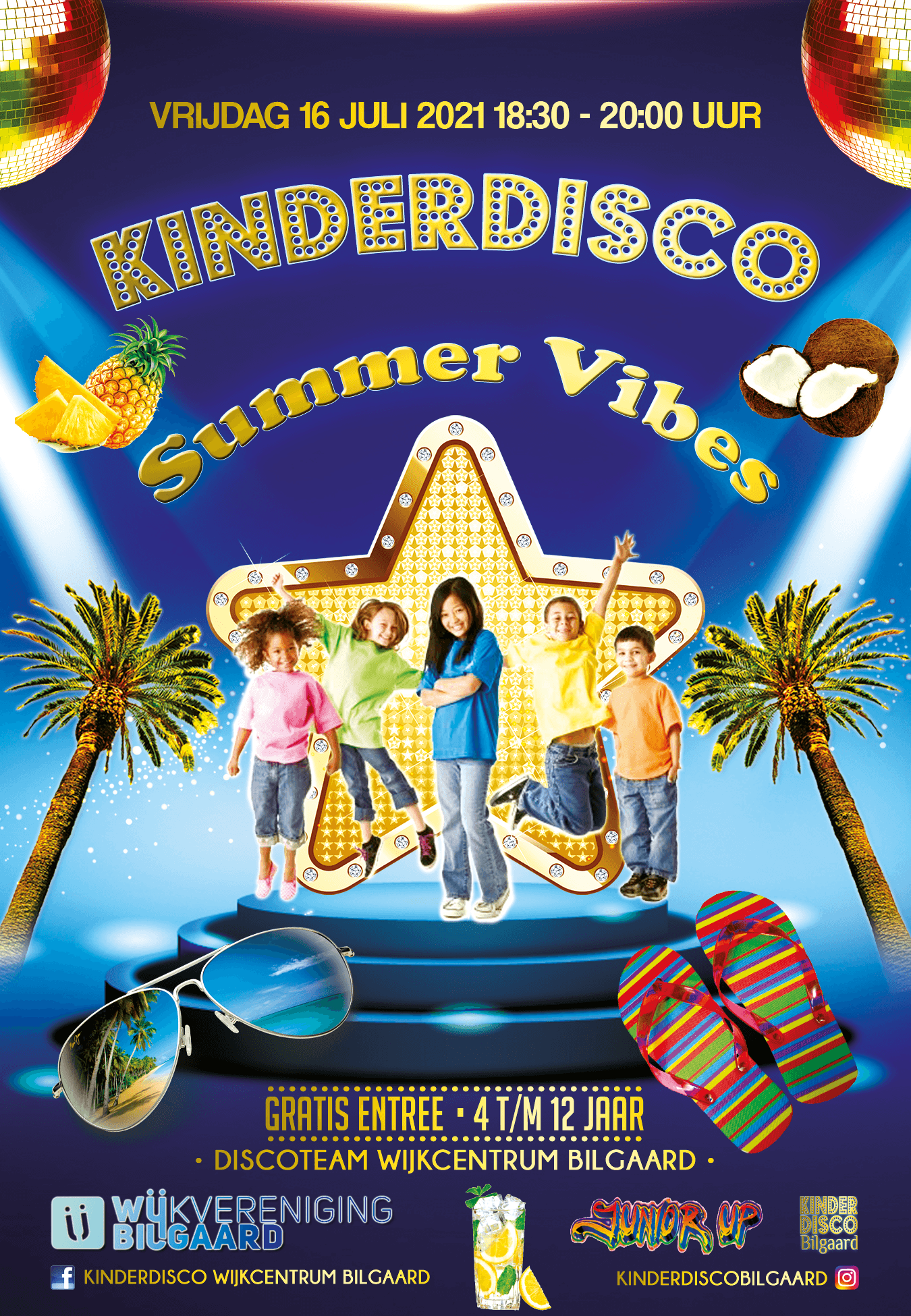 Summer Vibes Kinderdisco Bilgaard