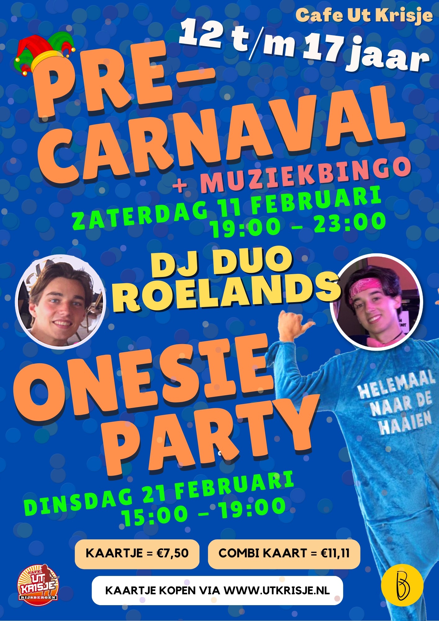 Pre-Carnaval en Onesie Party ..!!