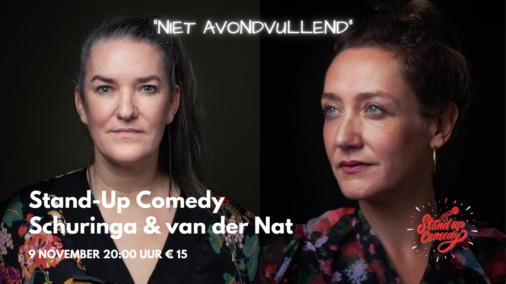 Stand-Up comedy: Schuringa en van der Nat – Niet Avondvullend