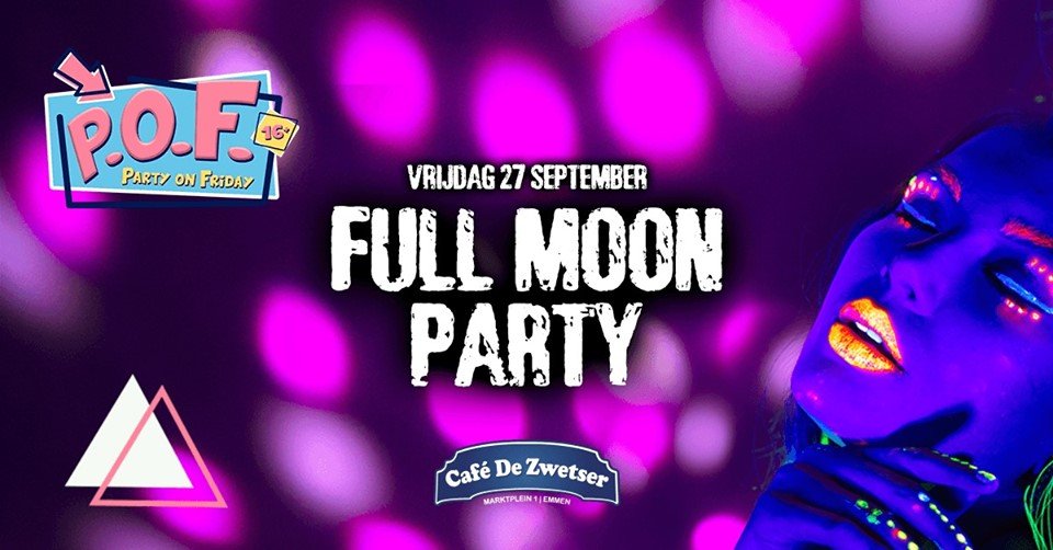 Party on Friday x Full Moon (16+)