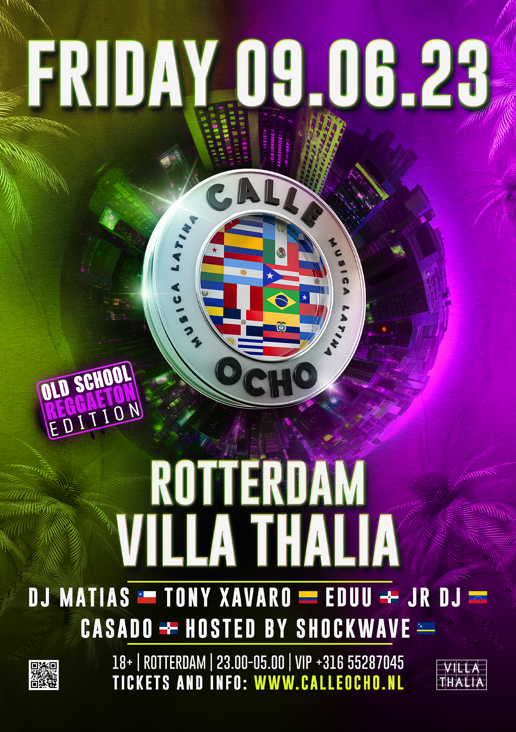 Calle Ocho - Musica Latina - Rotterdam Fr 09.06.2023