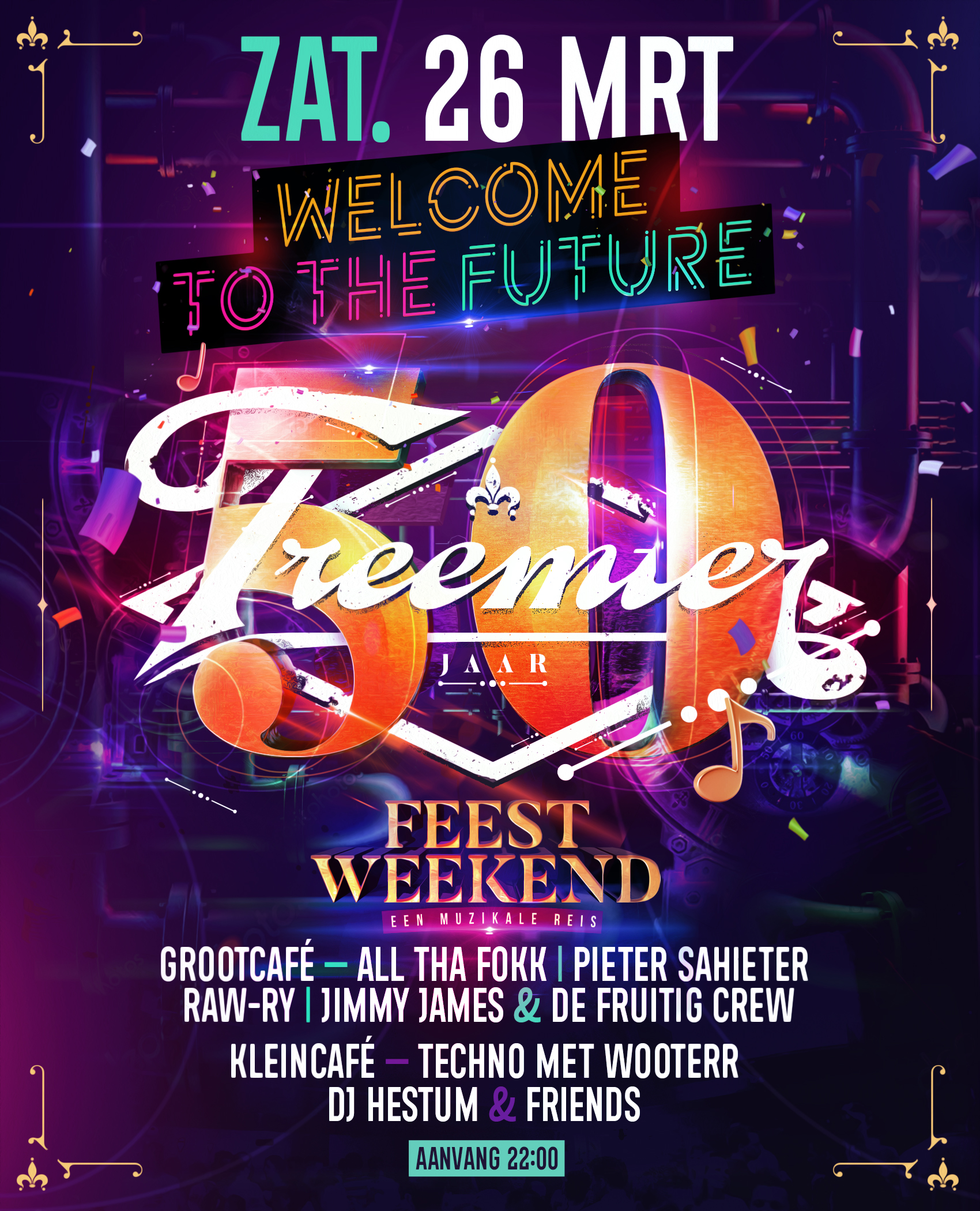 Jubileumweekend 50 jaar Treemter -  Welcome to the Future