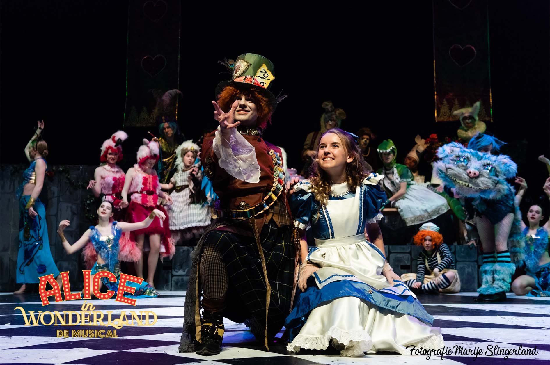 Alice in Wonderland de musical (15:00u)