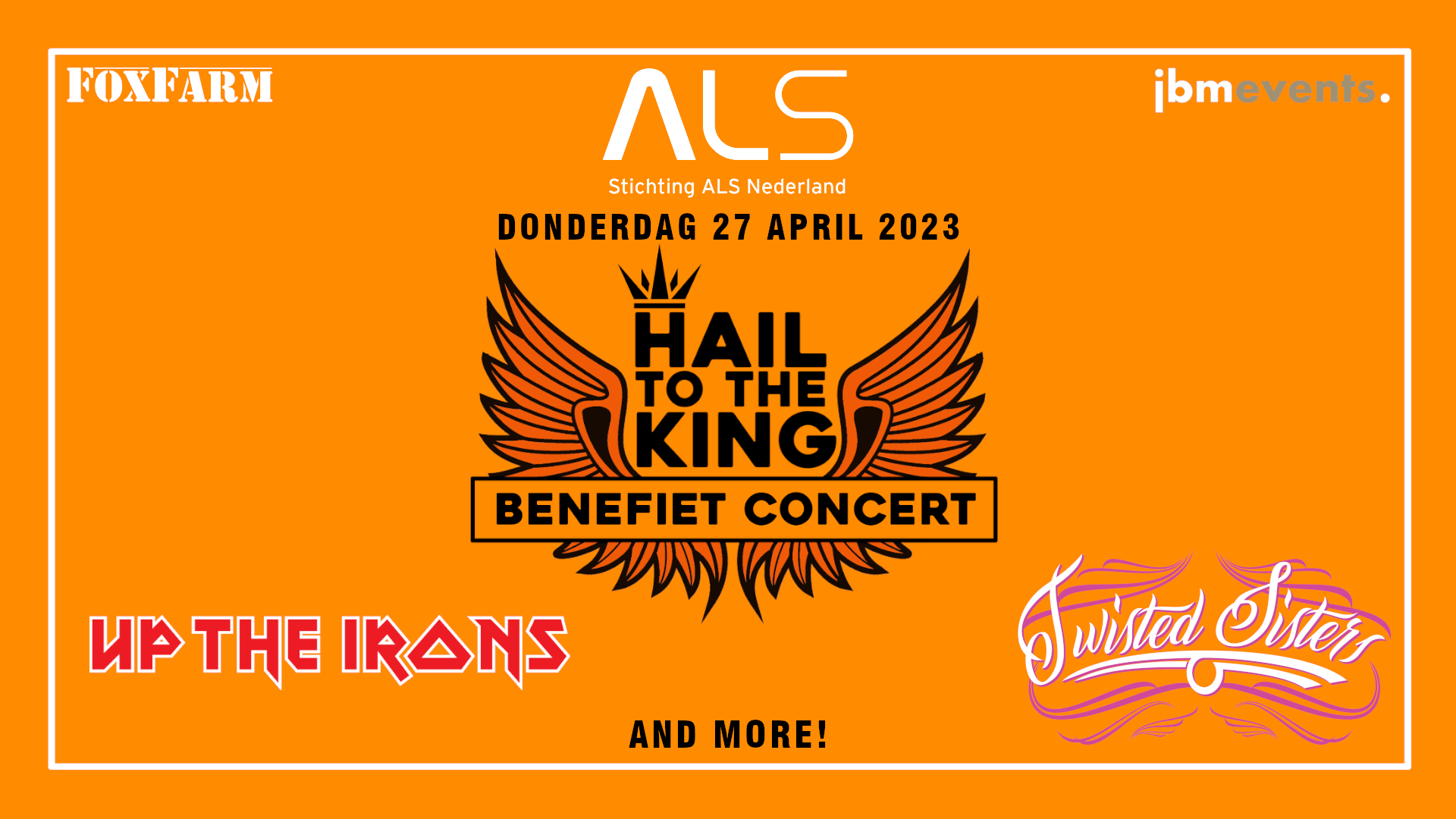 Hail to the King - Benefiet festival