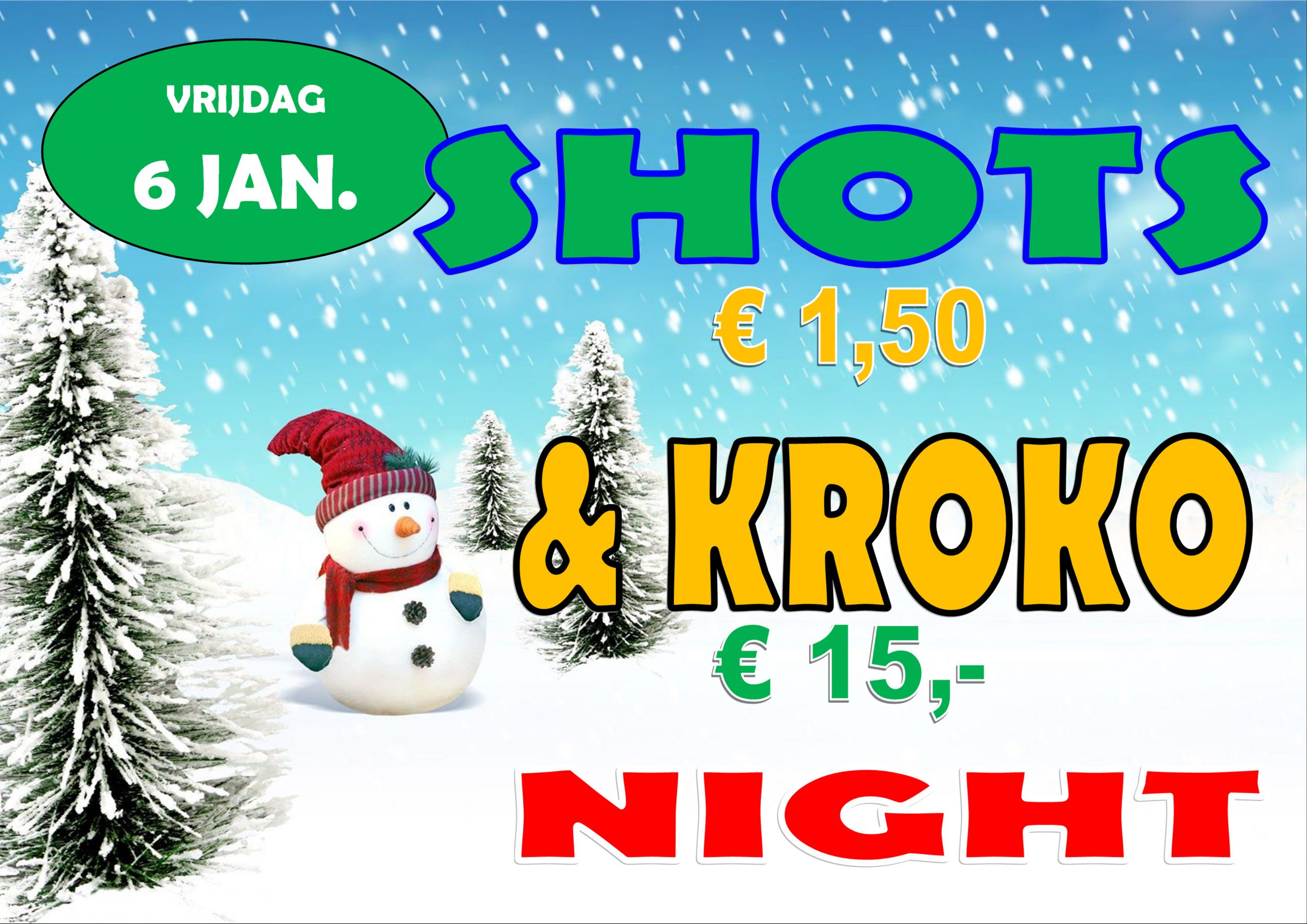 Shots & Kroko Night