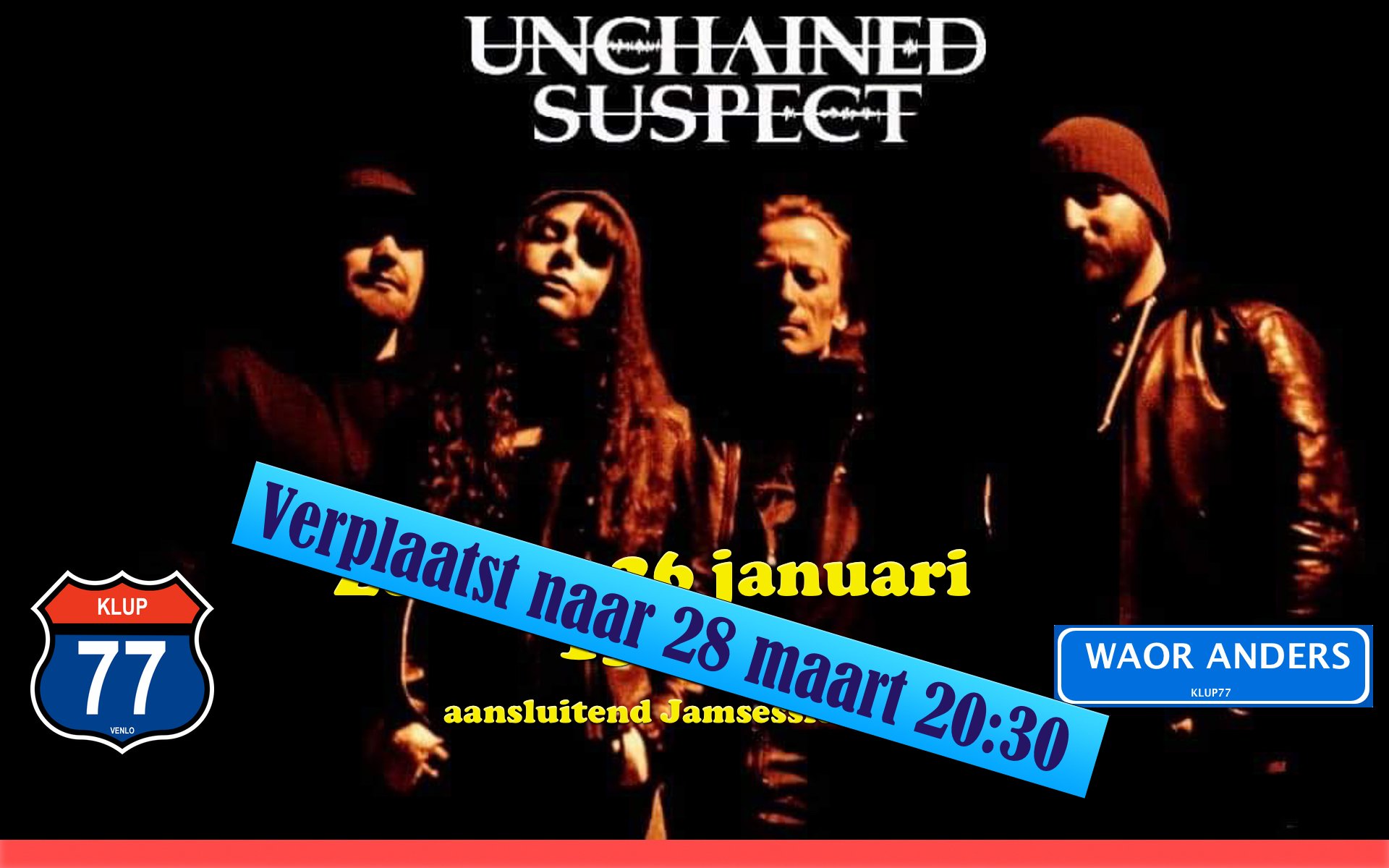 Unchained Suspect LIVE