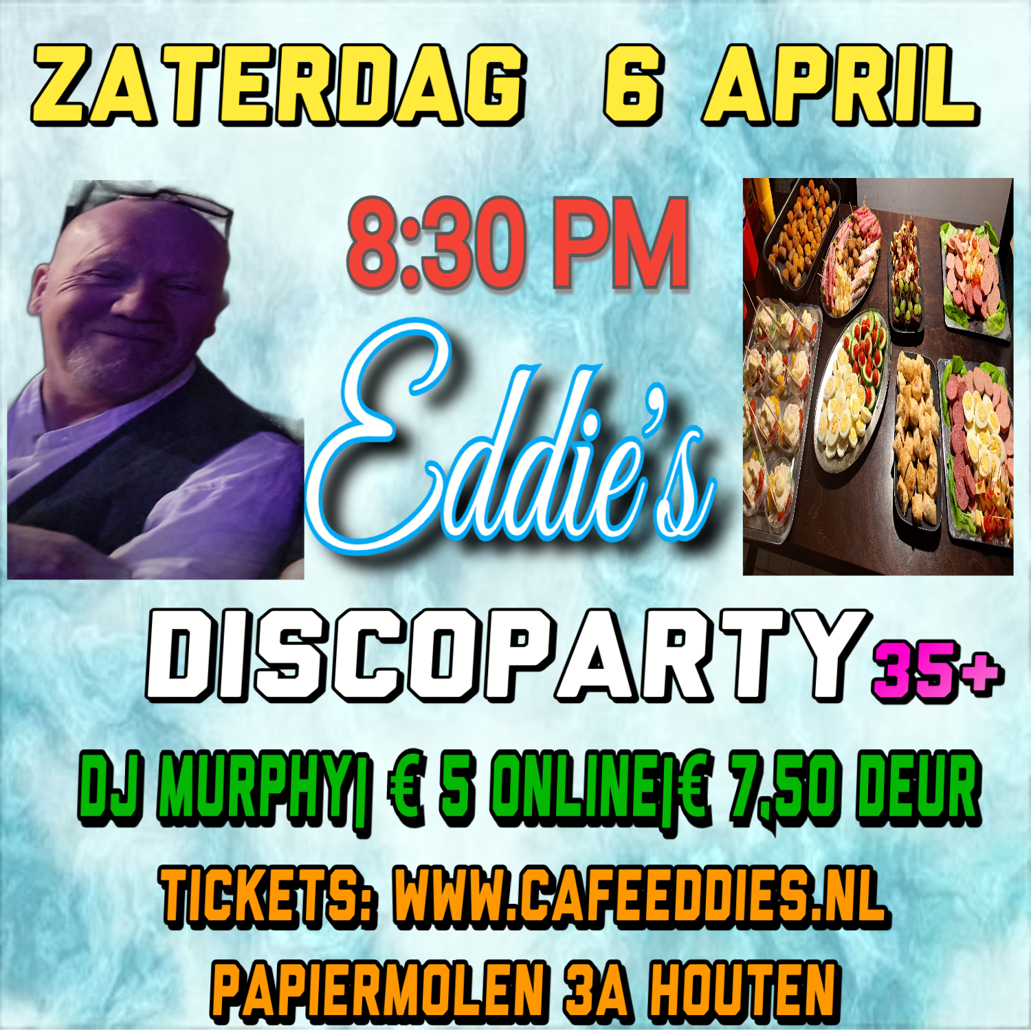 Eddie’s Discoparty met DJ Murphy