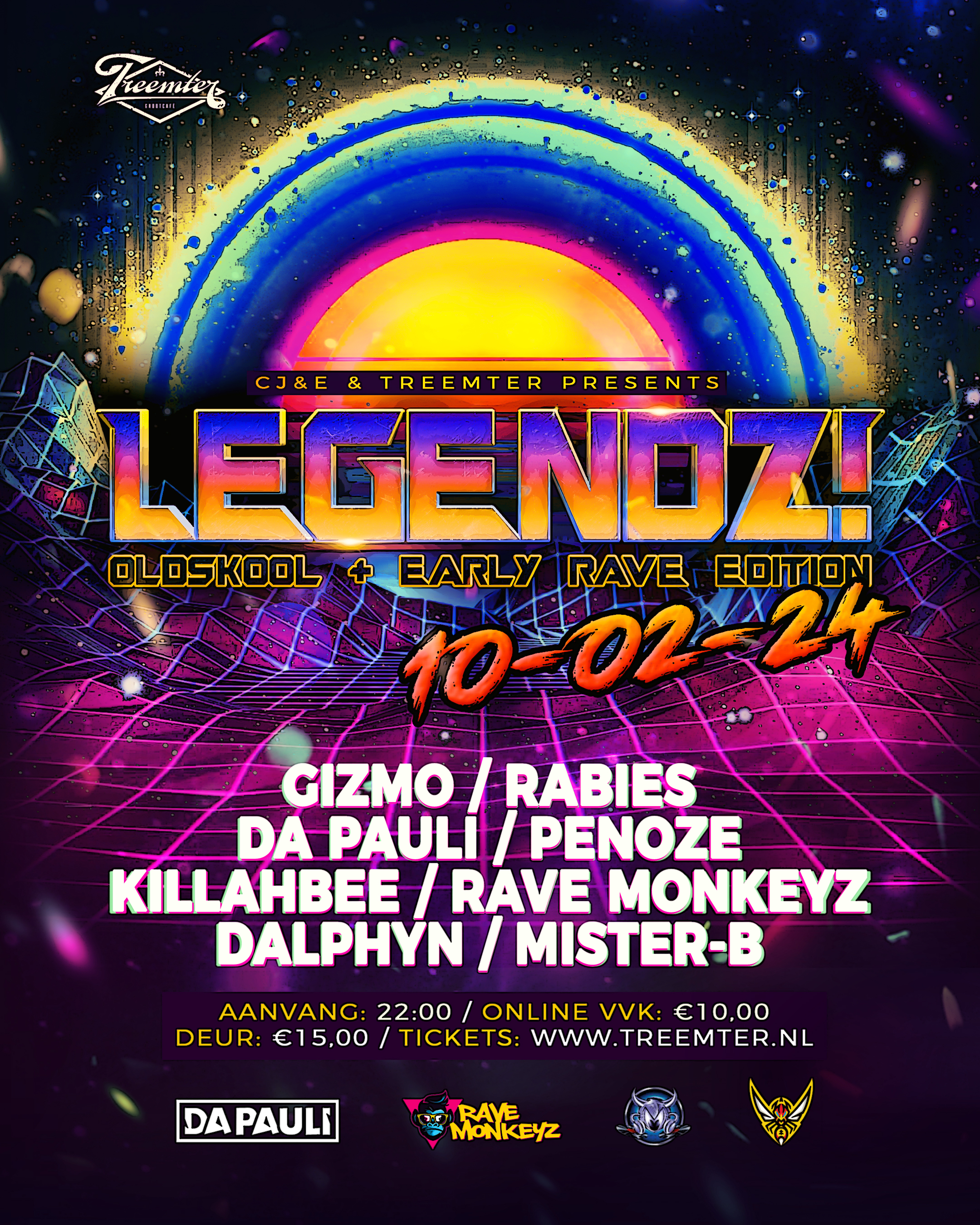 LEGENDZ! 2nd Edition - EARLY RAVE || OLDSKOOL || CLASSICS