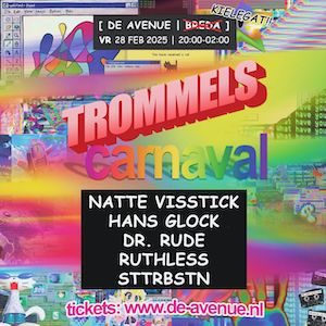 Trommels Carnaval | Natte Visstick + Hans Glock + Dr. Rude