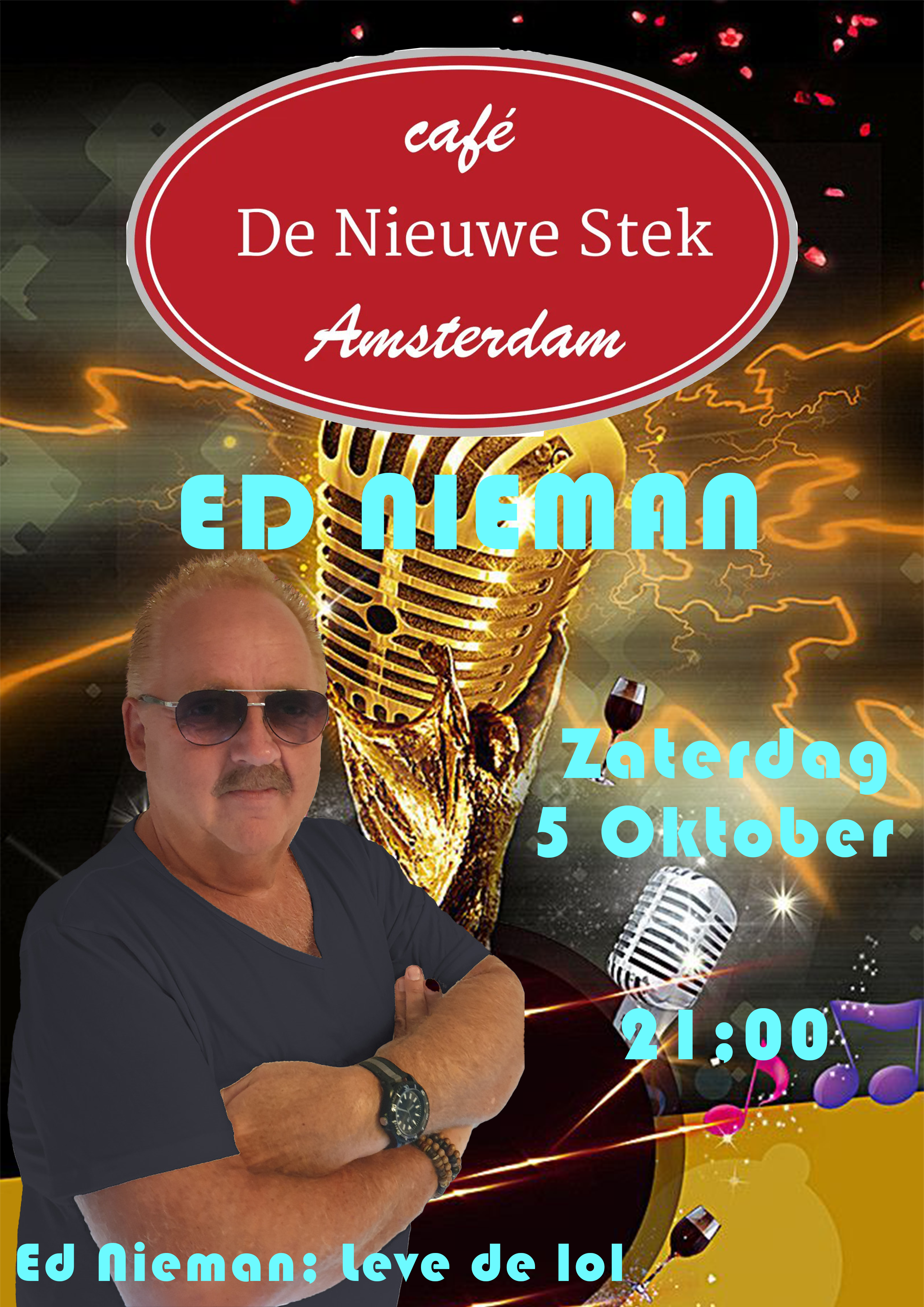 Dag van De Bruine Kroeg met Ed Nieman