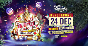 De Grote Kerstborrel met Feestzanger Patrick Willemse & No Heroes