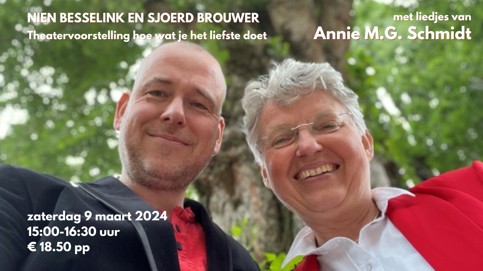 Liedjes van Annie M.G. Schmidt door Nien Besselink en Sjoerd Brouwer