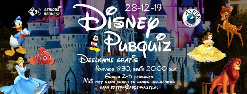 Disney pubquiz!