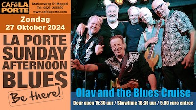 Olaf & the Blues Cruise in café La Porte Meppel