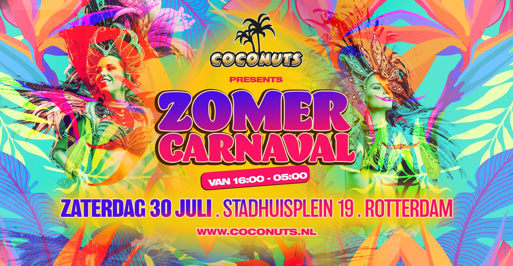 Zomercarnaval bij Coconuts!