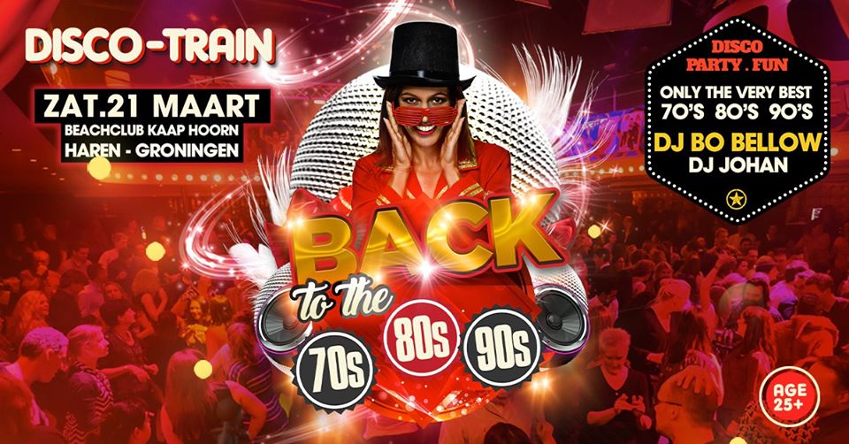 Disco-Train Back to the 70s 80s & 90s Party