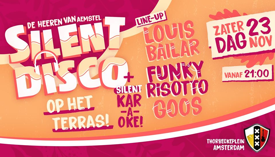 Silent Disco: dansen op het terras