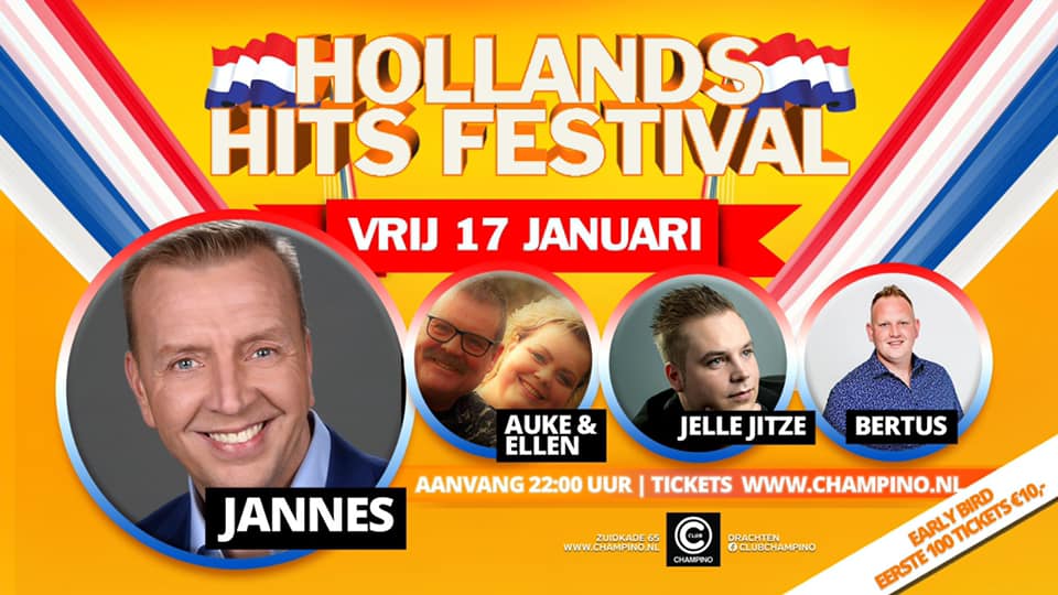 Hollands Hits Festival met o.a. Jannes