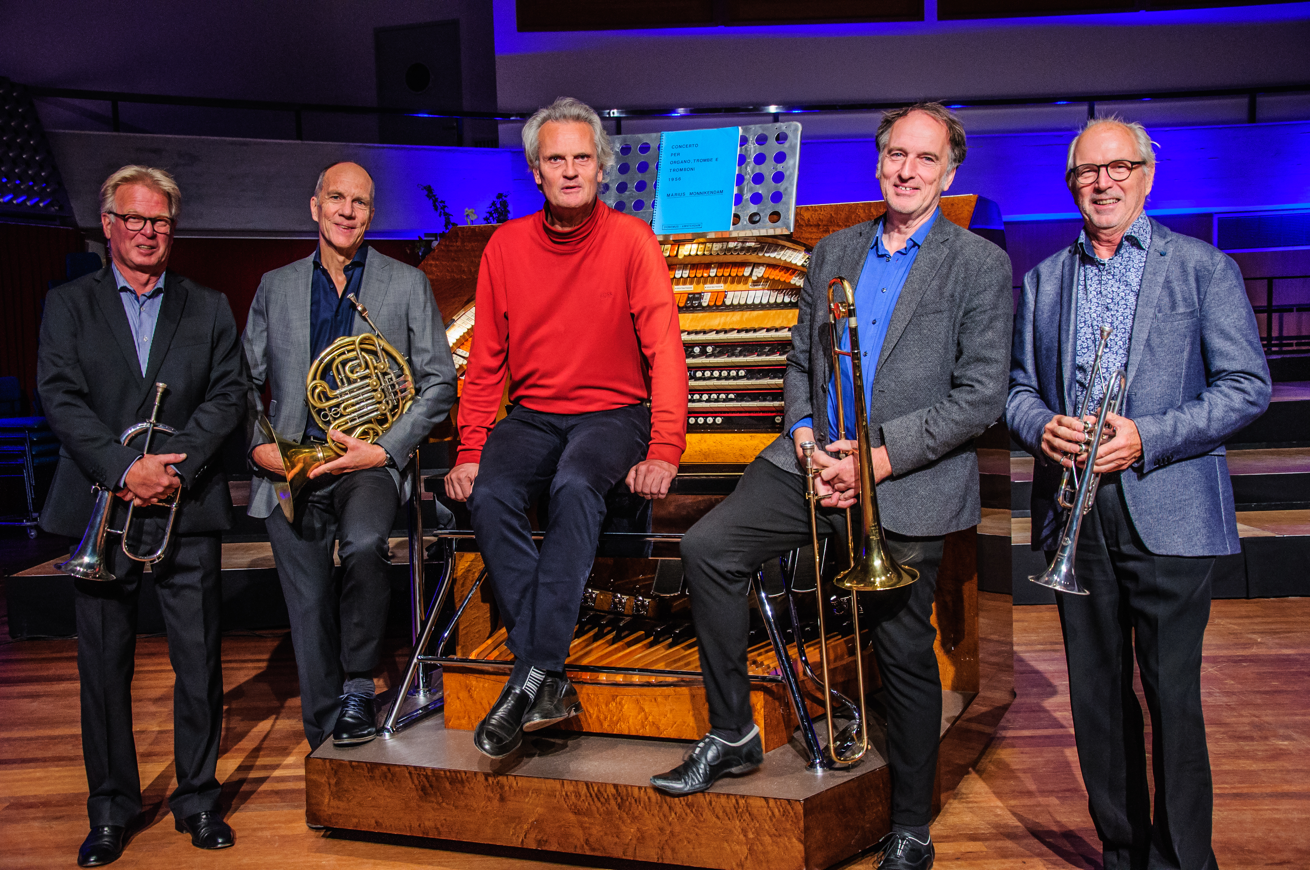 Ottoni koperkwartet en organist Wybe Kooijmans