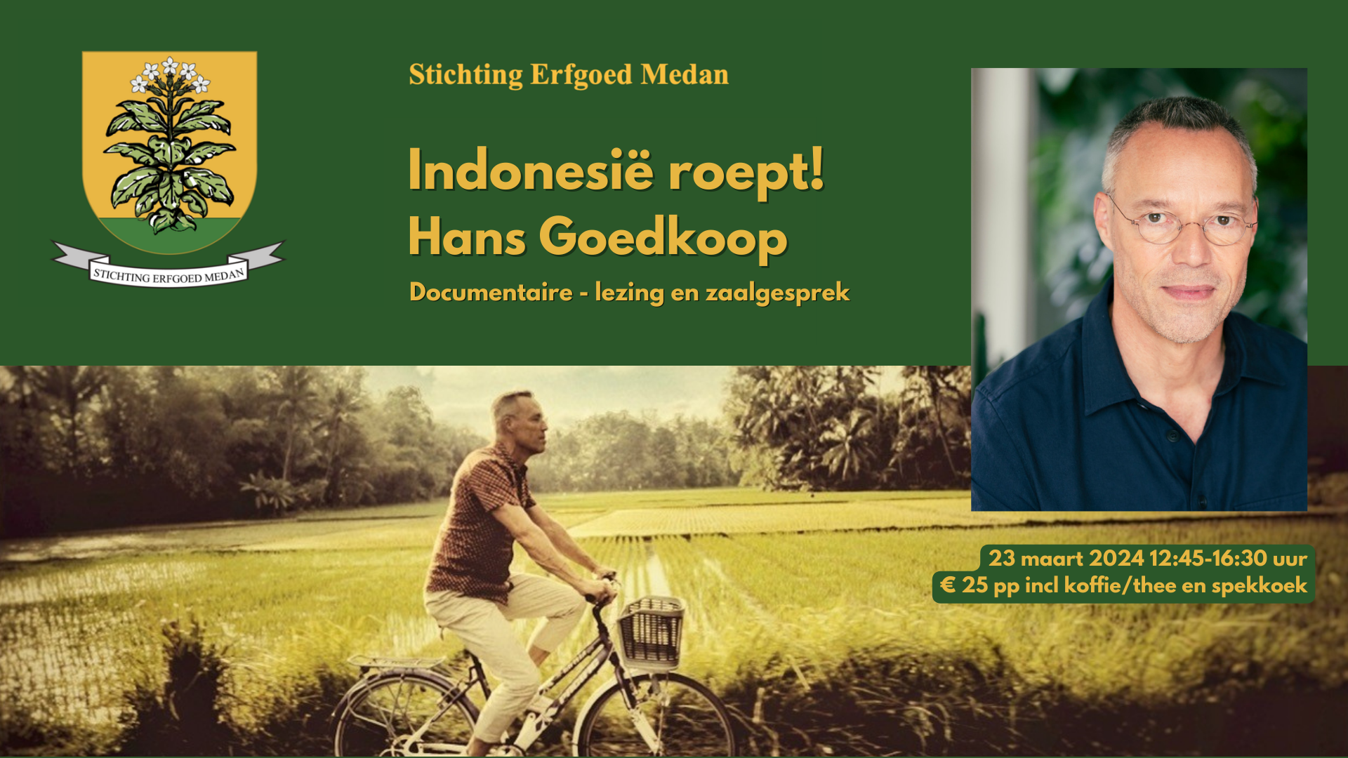 Stichting Erfgoed Medan: Maak kennis met Hans Goedkoop