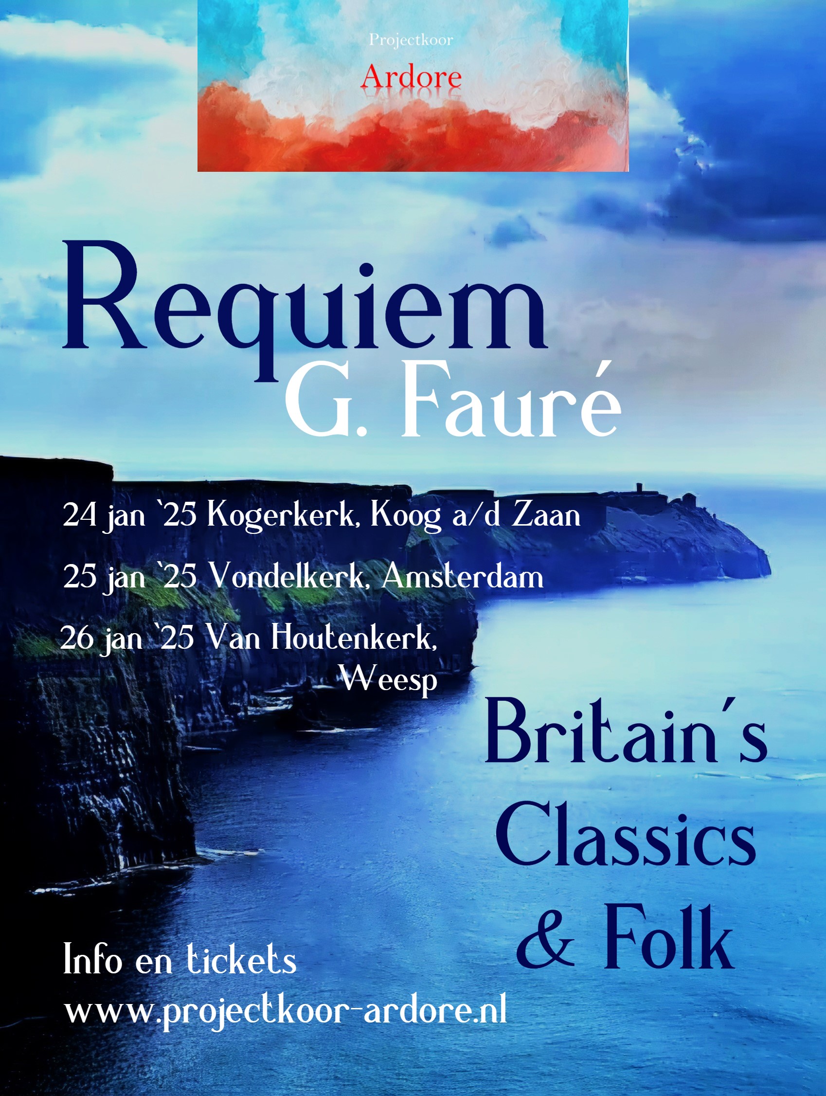 Fauré´s Requiem & British Classics and Folk