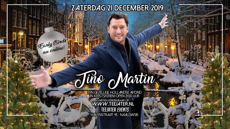 Tino Martin in kerst sfeer!