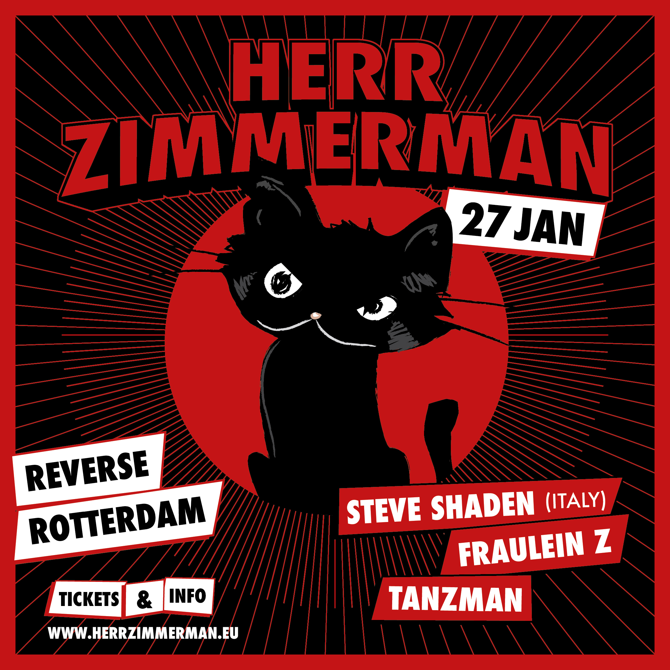 Herr Zimmerman invites: Steve Shaden (It)