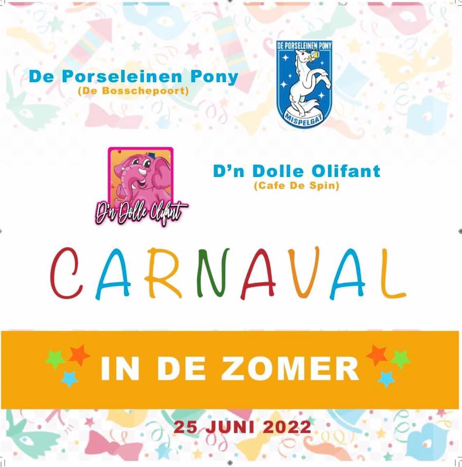 Carnaval in de zomer