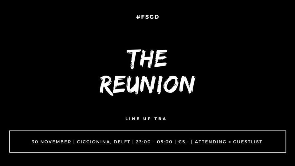 The Reunion | Attending = Guestlist