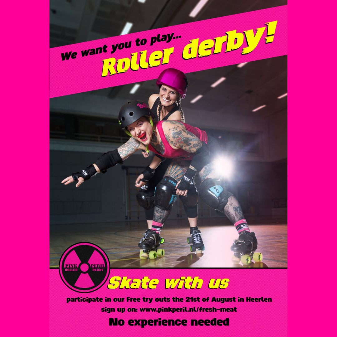 Free Tryout Pink Peril Rollerderby