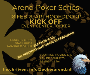 Live Pokertoernooi in Hoofddorp