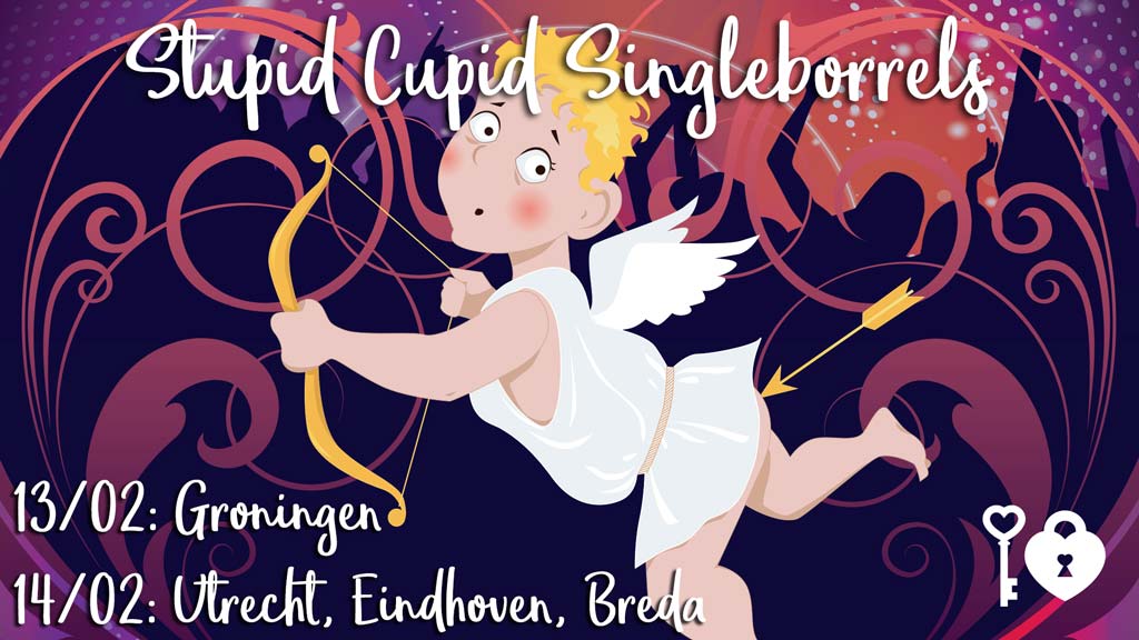 Stupid Cupid Singleborrel Breda