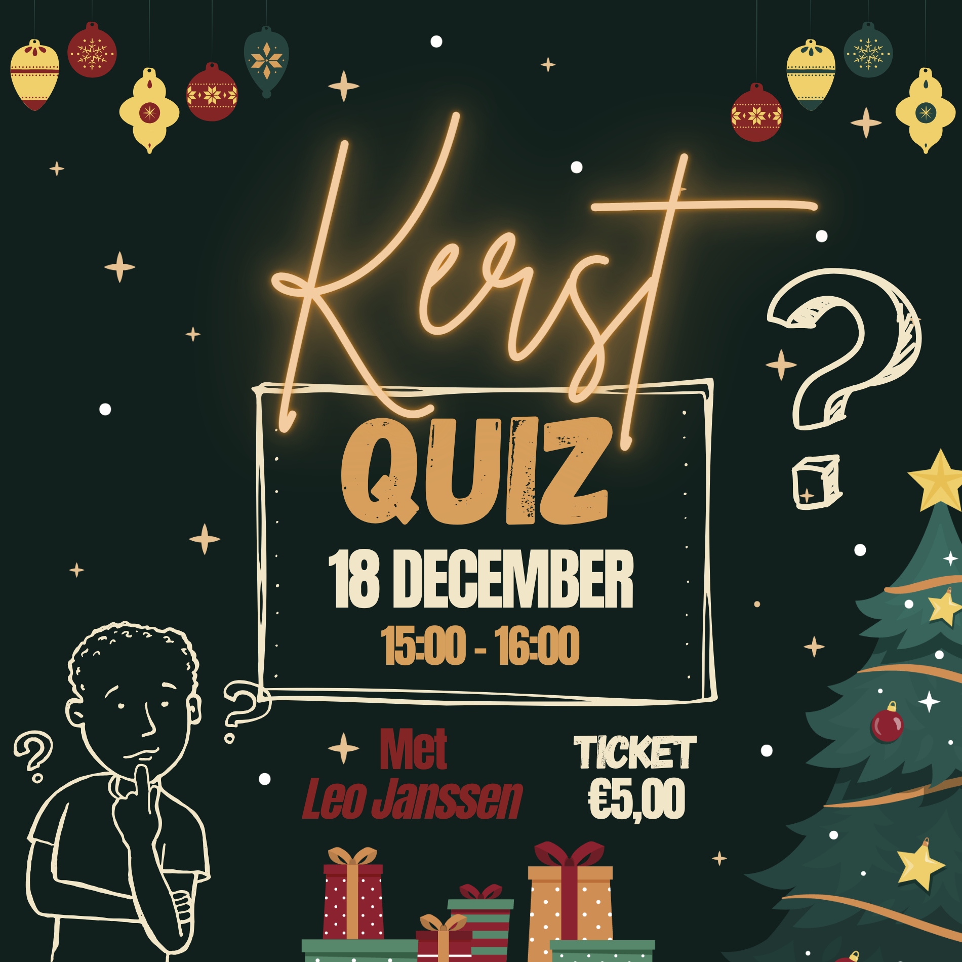 Winterse Week: De Bol-an! Kerstquiz met Leo Janssen