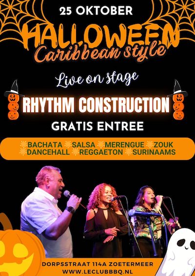 Halloween met Liveband Rhythm Construction