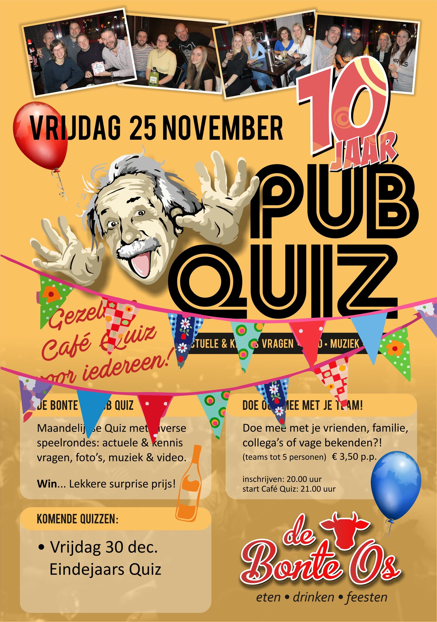 Pub Quiz - 10 jaar