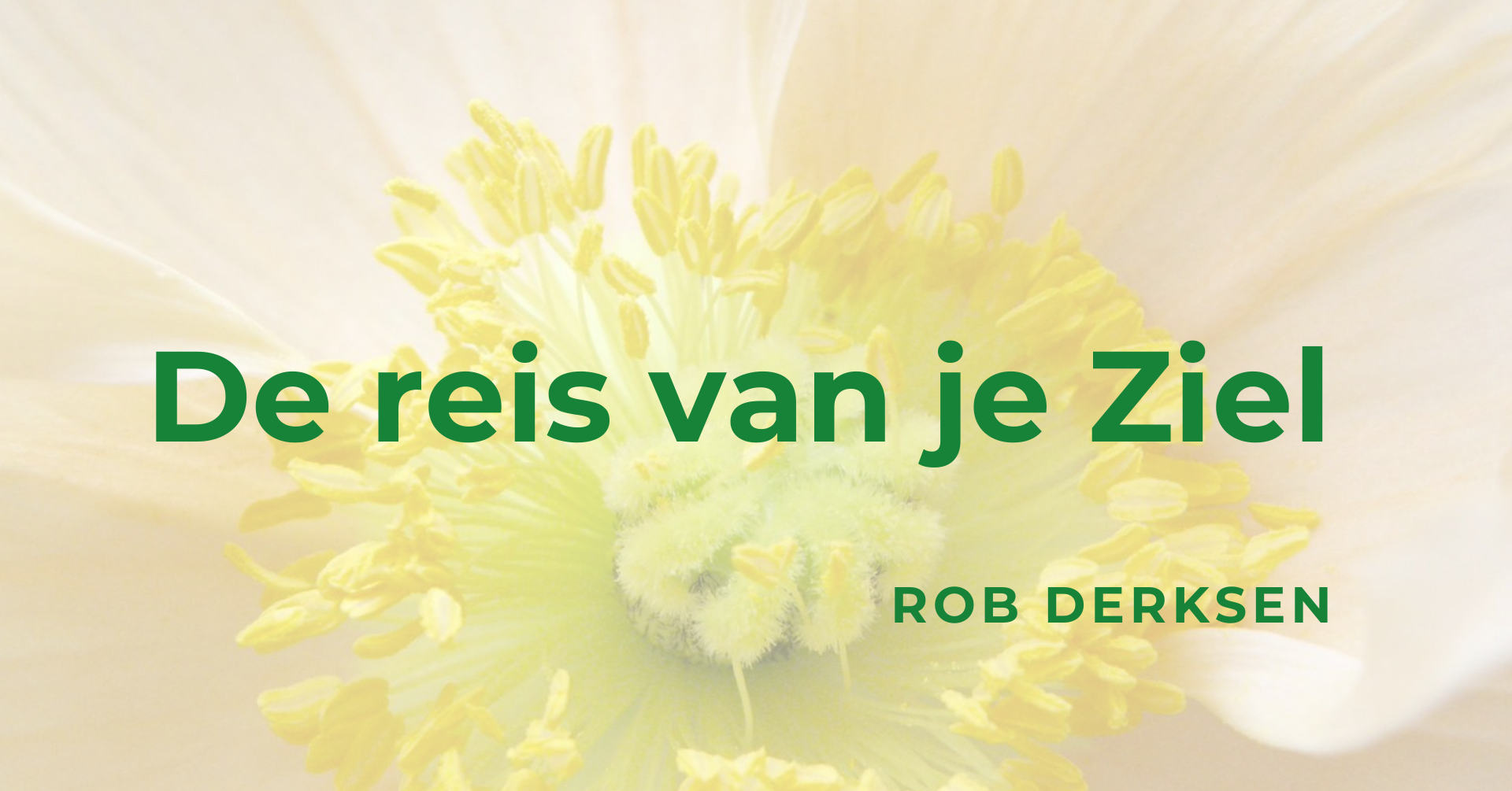 De reis van je Ziel