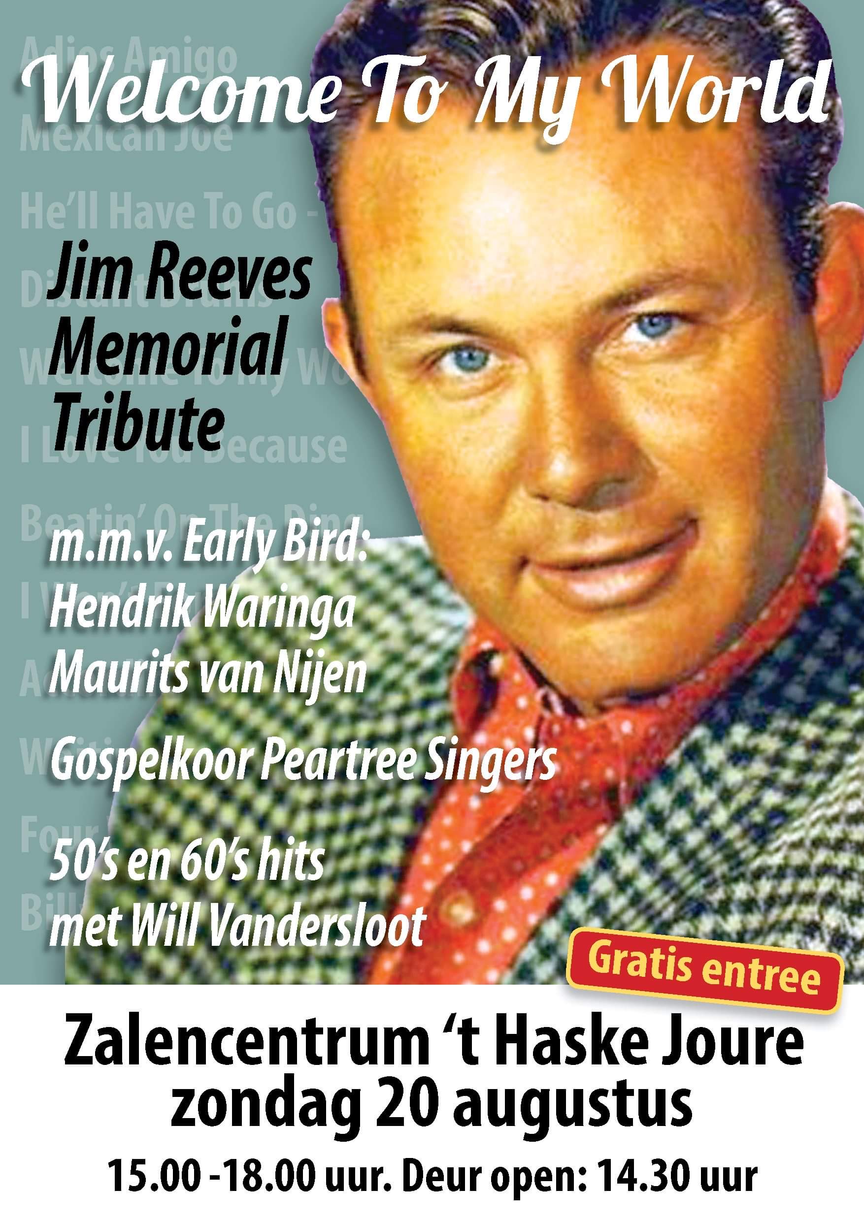 Jim Reeves 100e geboortdag