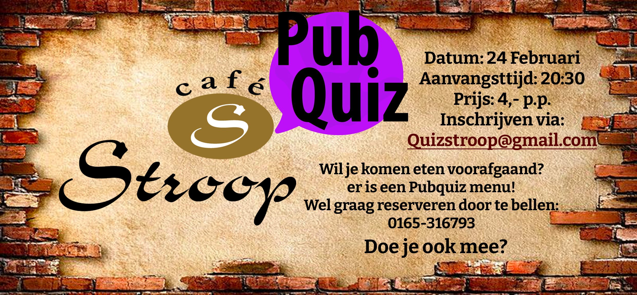 Speciaal Pubquiz