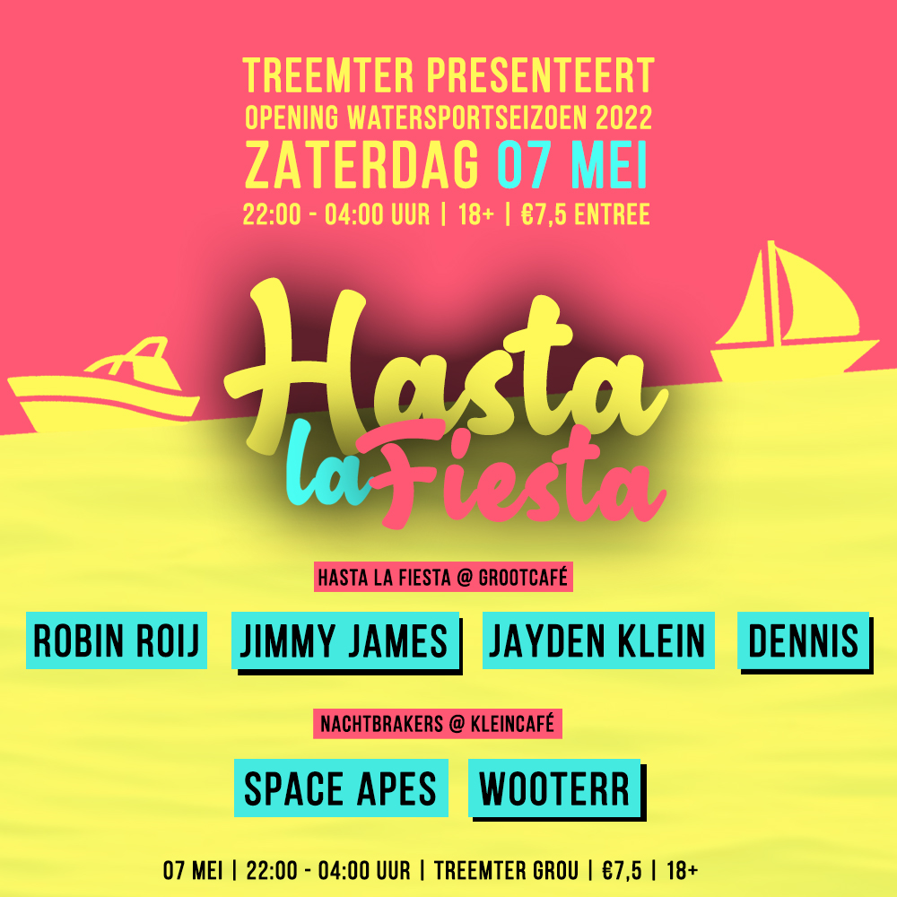 Opening Watersport Seizoen - Hasta La Fiesta X Nachtbrakers