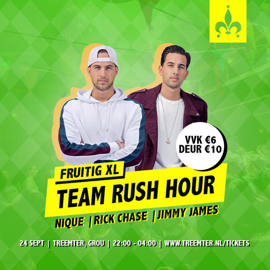 Fruitig XL Editie met Team Rush Hour