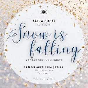 Snow is Falling - Christmas concert Finnish Female Choir Taika