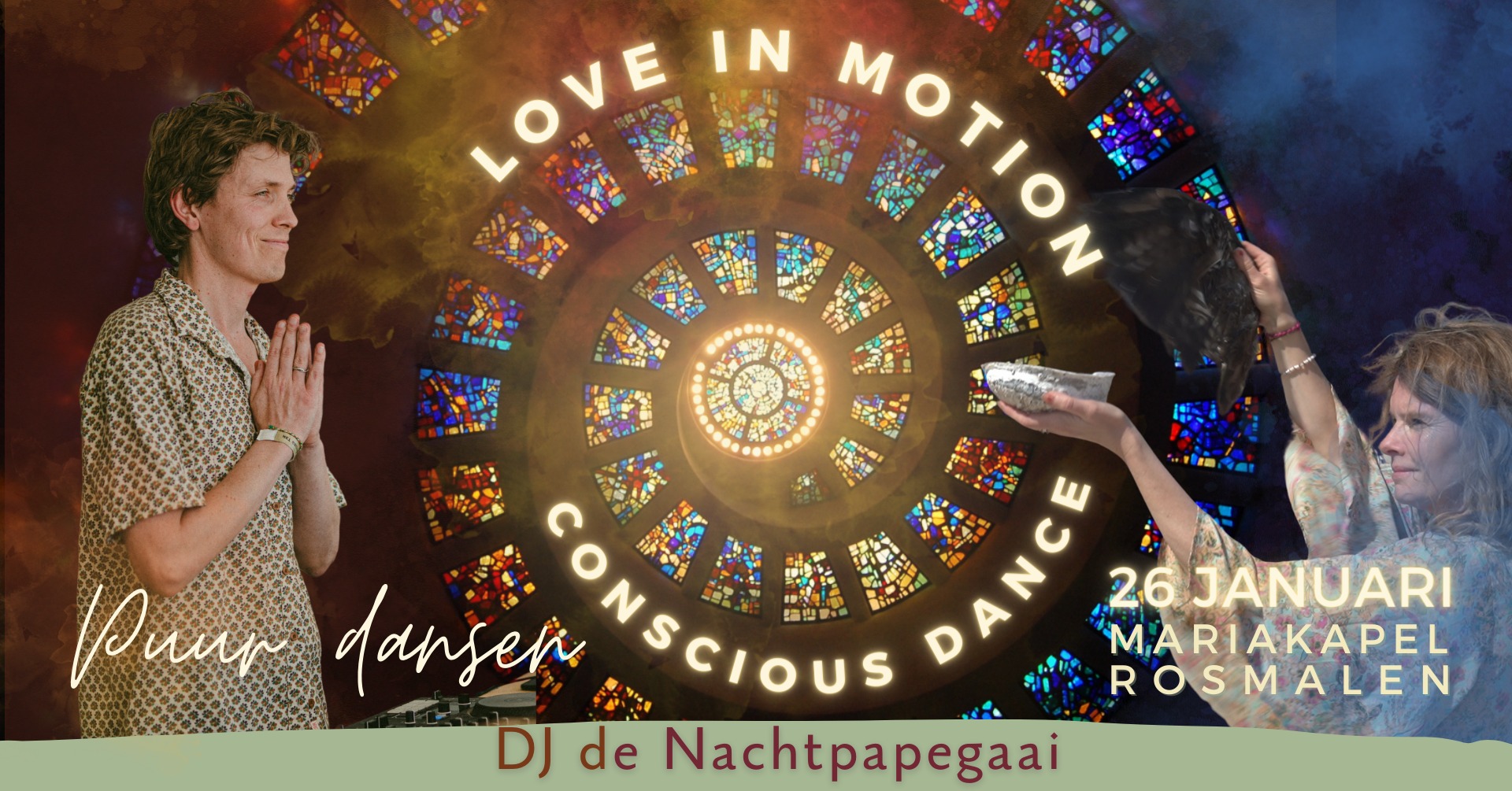 Love in Motion – ‘Puur dansen’ met de Nachtpapegaai