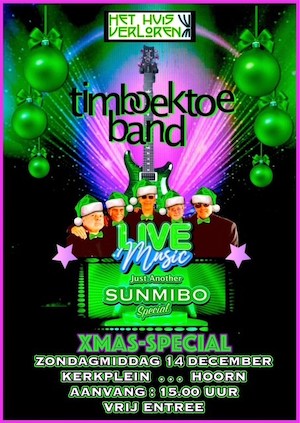 Sunmibo XMAS Special: LIVE is leuker met De Timboektoeband!