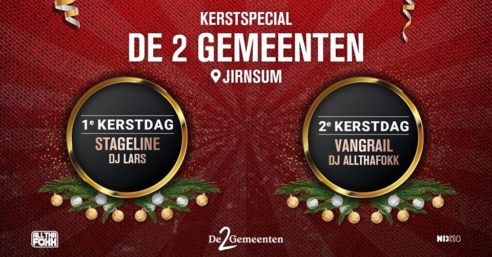 2e Kerstdag met Vangrail en DJ AllThaFokk